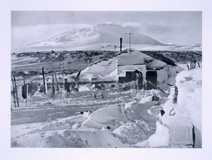 In quartieri invernali lavorando su mappe e registri, da 